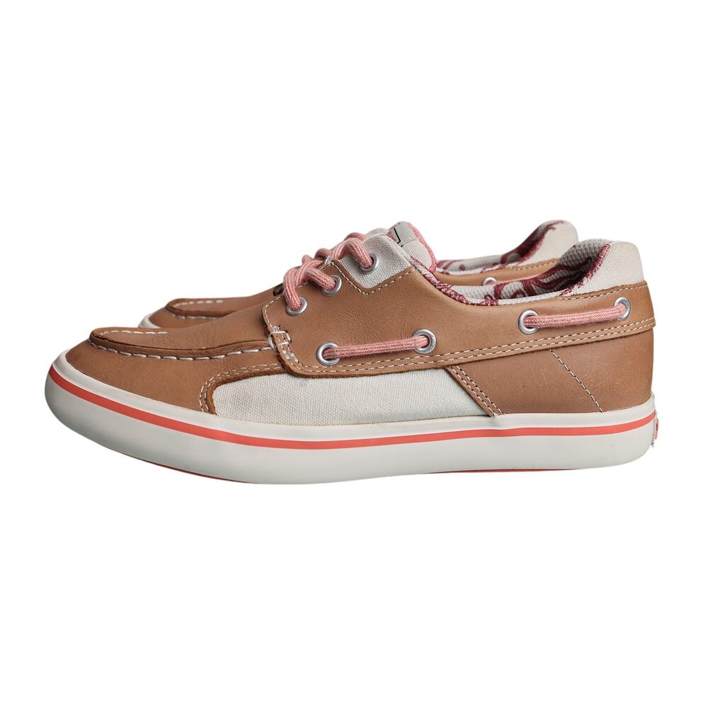 Women's Leather Xtratuf Women's Salmon Sister Finatic II Deck Shoes - 7M